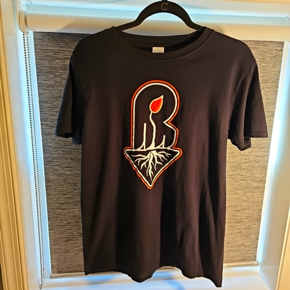 NHL Philadelphia Flyers Mens T- Shirt Medium Rare Logo Black Hockey